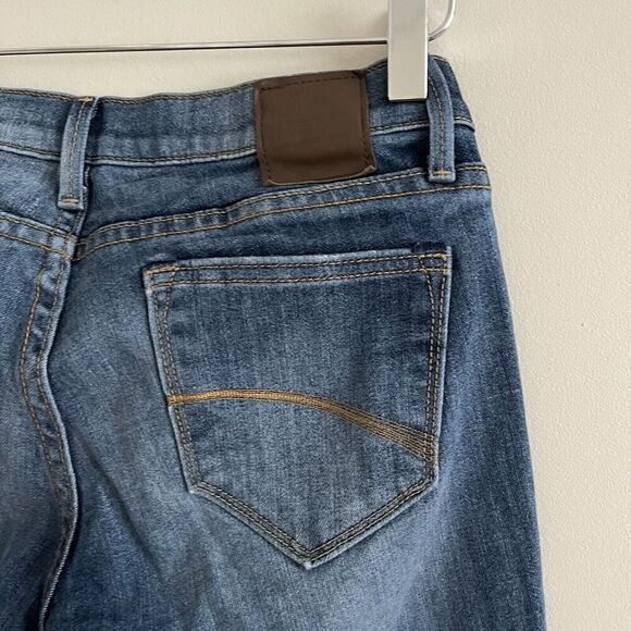 Driftwood Floral Embroidered Skinny Jeans 27 Low Rise Y2K Boho Hippie Grunge - Picture 11 of 13